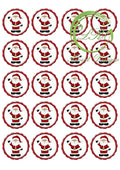 Weihnachten 20 Muffinaufleger, Tortenaufleger,Geburtstag,