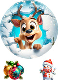 Weihnachten, Cake Topper,Tortenaufleger, 20cm Oblate Premium