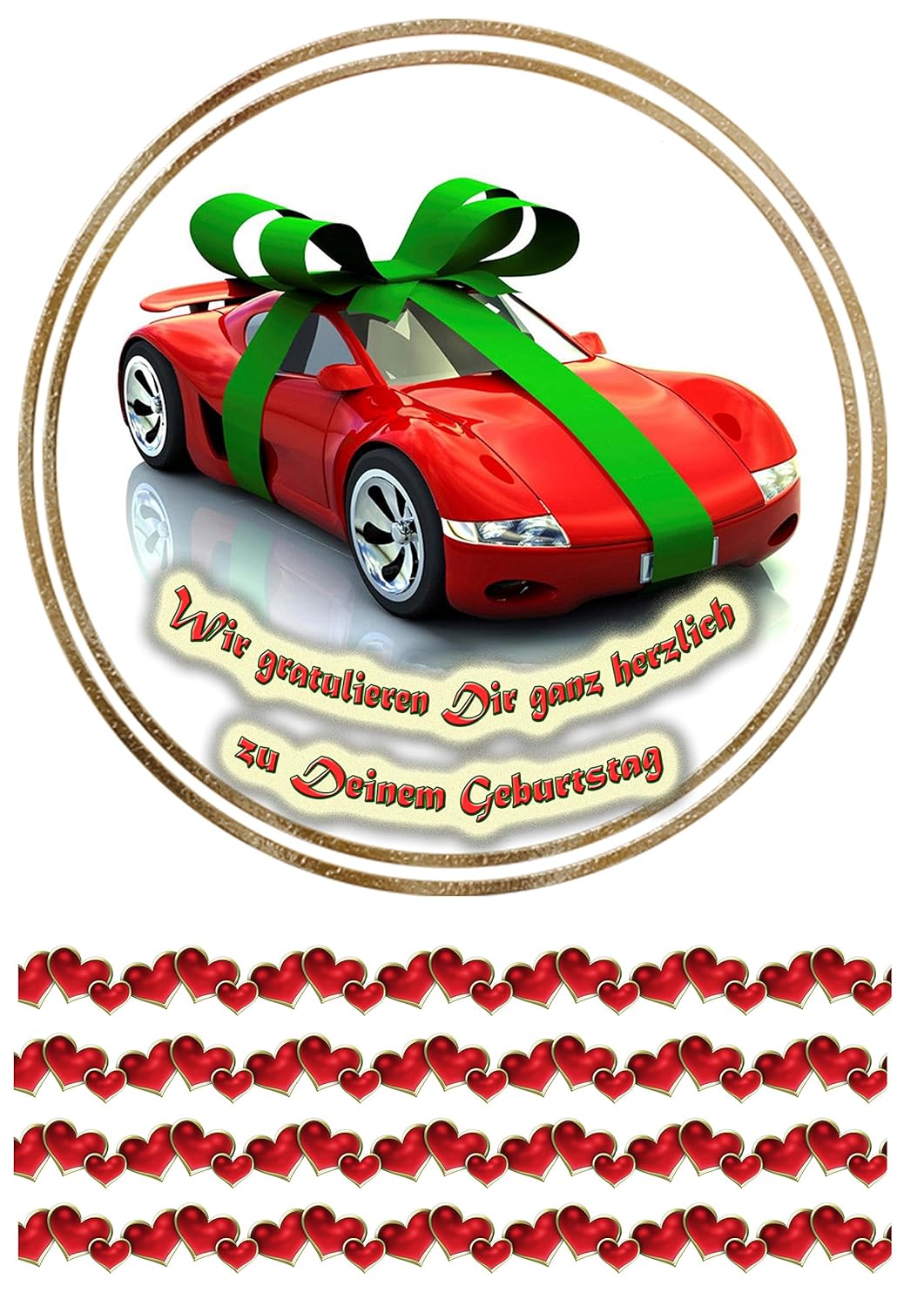 Auto  №2 Tortenaufleger,Geburtstag,Tortendeko