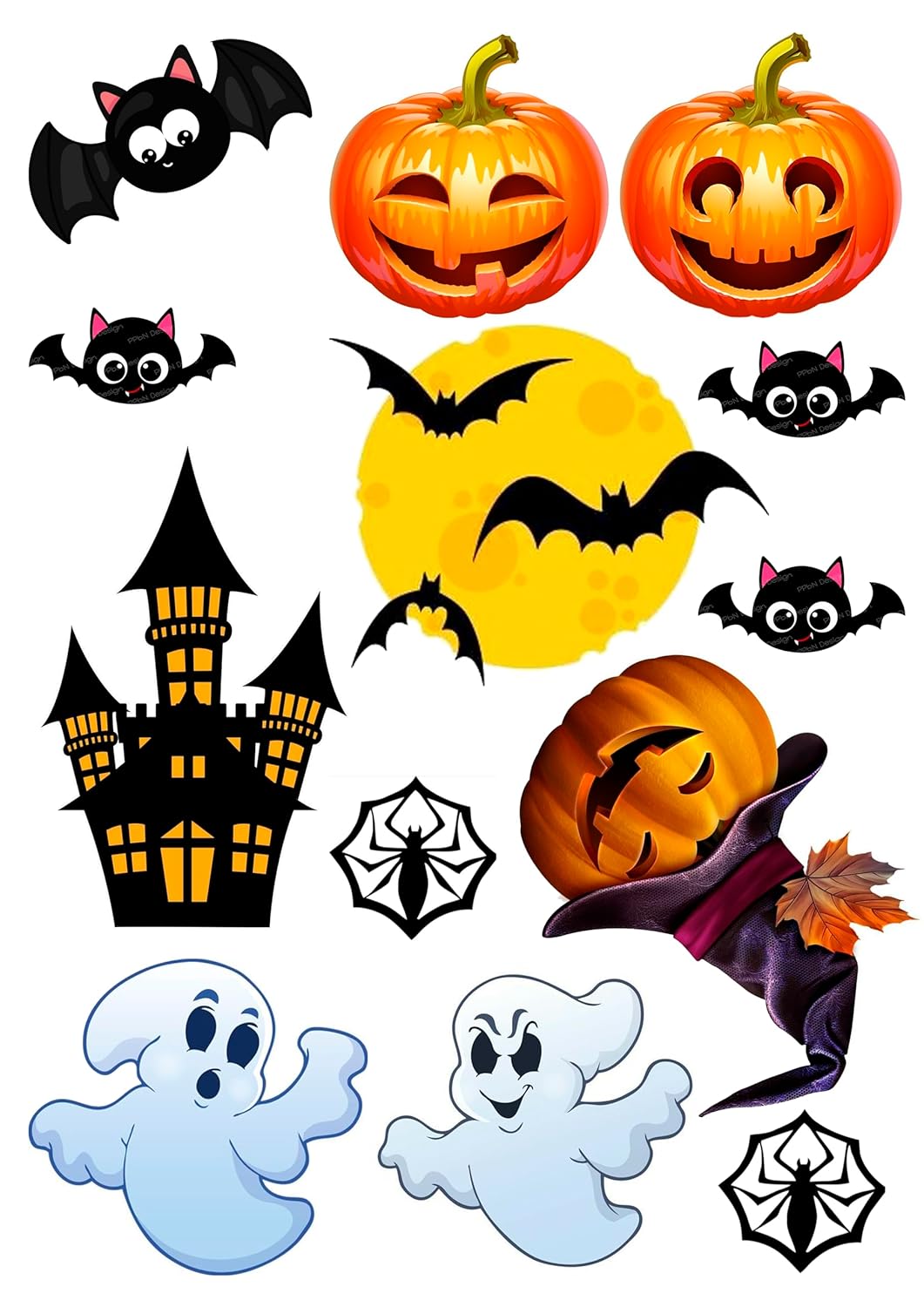 halloween 13x topper, Tortenaufleger