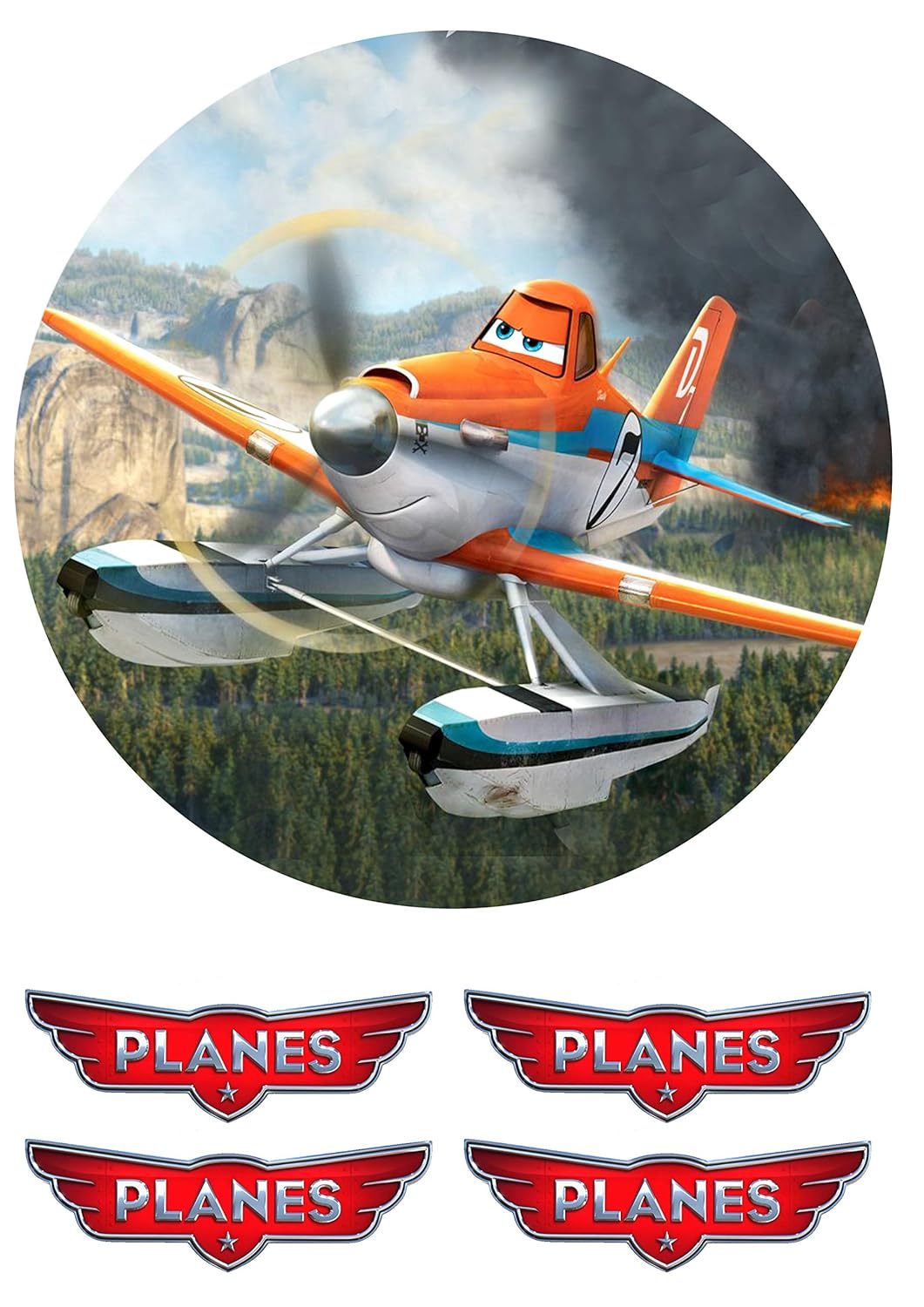 Flugzeug  №2 Tortenaufleger,Geburtstag,Tortendeko