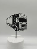 Auto LKW Happy Bitrhday Cake Topper Geburtstag Torten Stecker