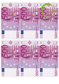 500 Euro Tortenaufleger,Geburtstag, … Deckopapier