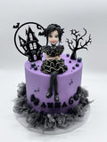 Wednesday, 2x stück Tortendeko Cake Topper Geburtstag Torten Stecker Silk schwarz