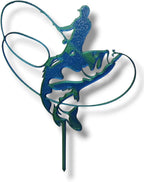Fisching, Fisch Angler Haken Cake Topper Geburtstag Torten Stecker