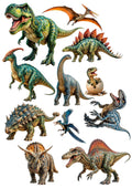 Dinosaurier Cake Topper, Tortenaufleger, Muffins Tortenaufleger Tortentopper A4 oblate