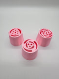 Russische Tüllen №4, Tulpe für Spritzbeutel 3x set,XXL