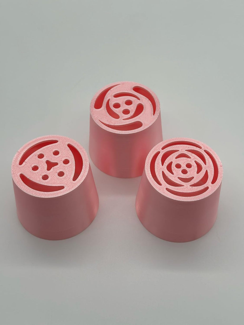 Russische Tüllen №4, Tulpe für Spritzbeutel 3x set,XXL