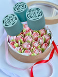 Tulpe für Spritzbeutel, 3er Set, 4cm Durchmesser, Bio Plastik
