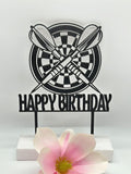 Dart, Cake Topper Geburtstag Torten Stecker