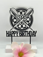 Dart, Cake Topper Geburtstag Torten Stecker