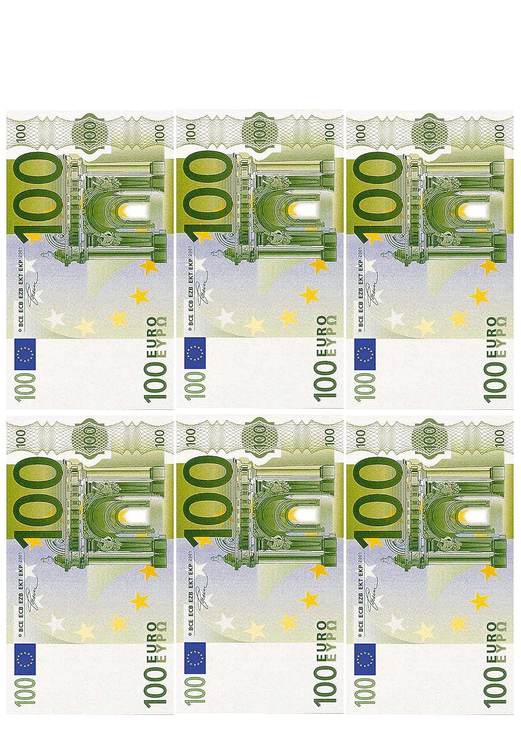 100 Euro, Tortenaufleger, Geburtstag, Tortendeko саке topper