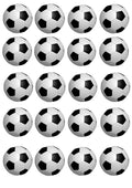 Fussball 20 Muffinaufleger, Tortenaufleger,Geburtstag,Tortendeko,