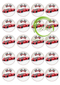 Auto 20st. Muffinaufleger, Tortenaufleger,Geburtstag,