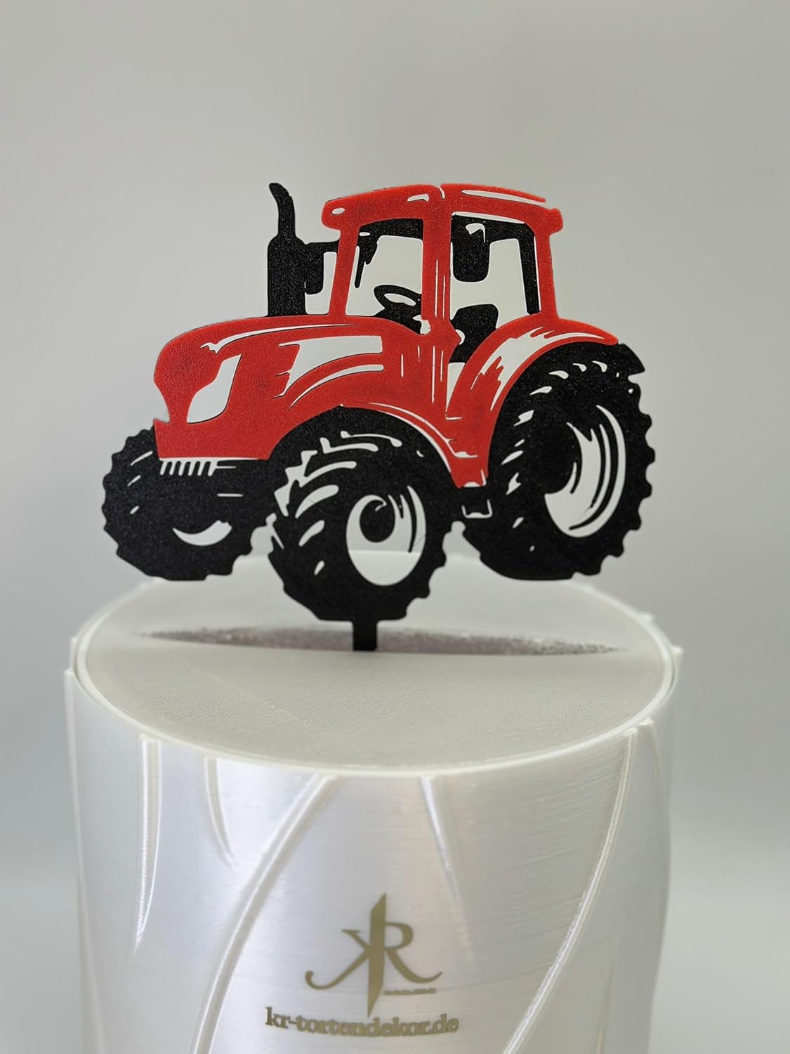 Torten-Topper Traktor – Dekoration für Kindergeburtstag