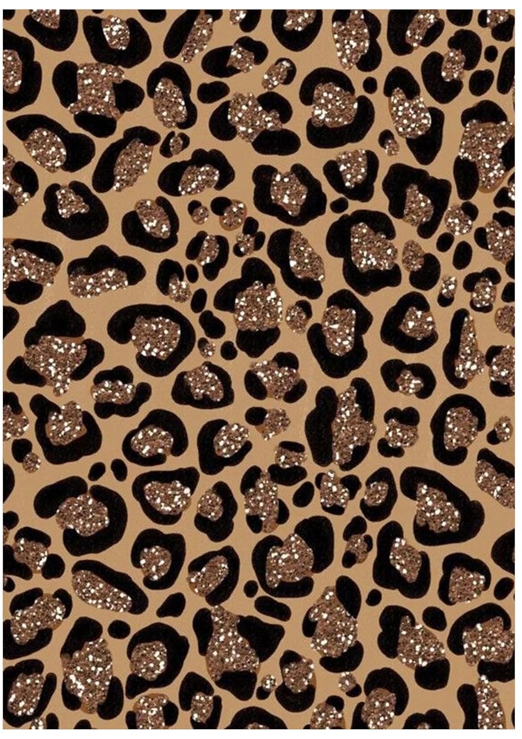 Torten Aufliger topper Leopard print A4 (Cakepapier)