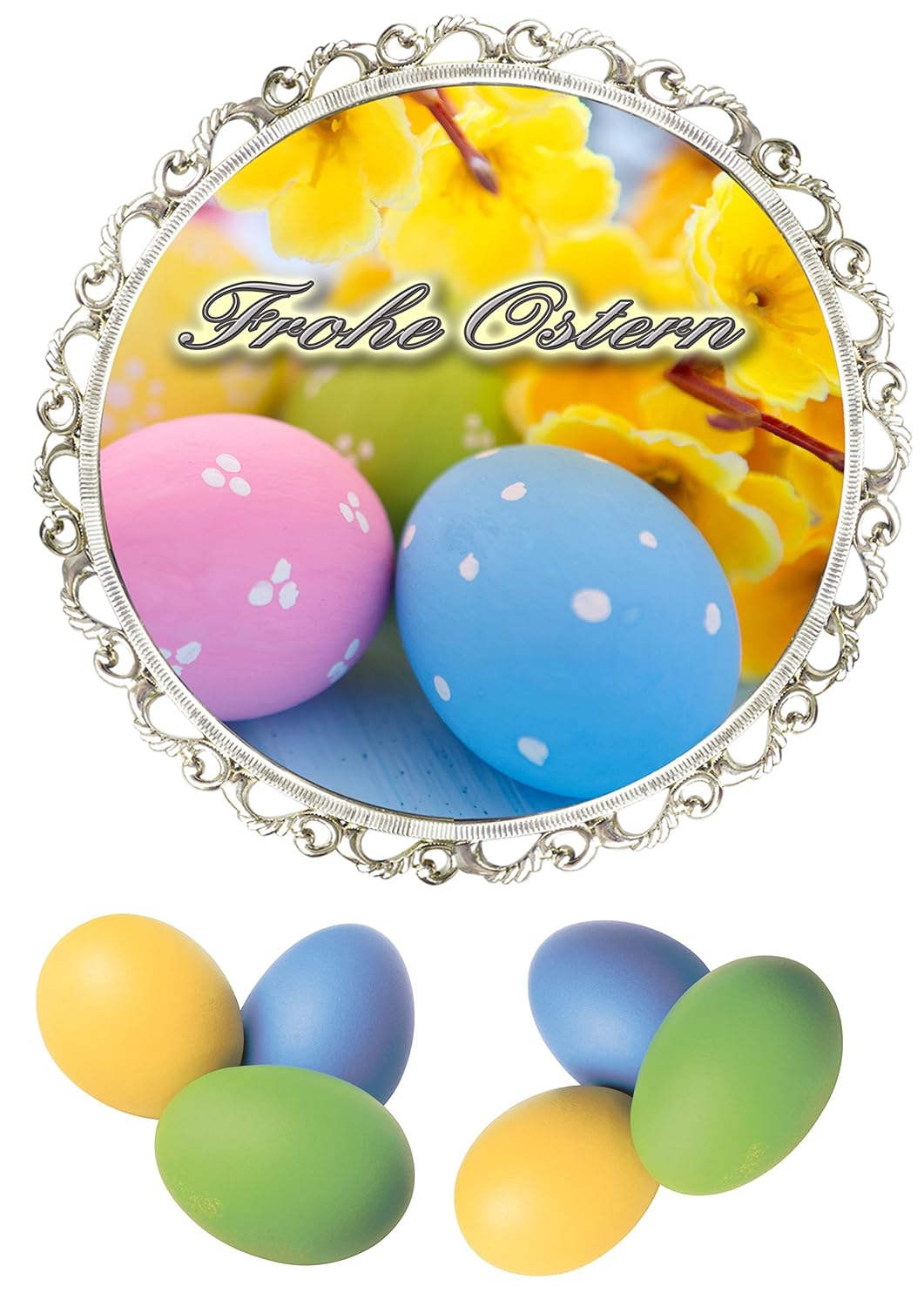 Ostern № 3 Tortenaufleger,Geburtstag,Tortendeko (Deckopapier)