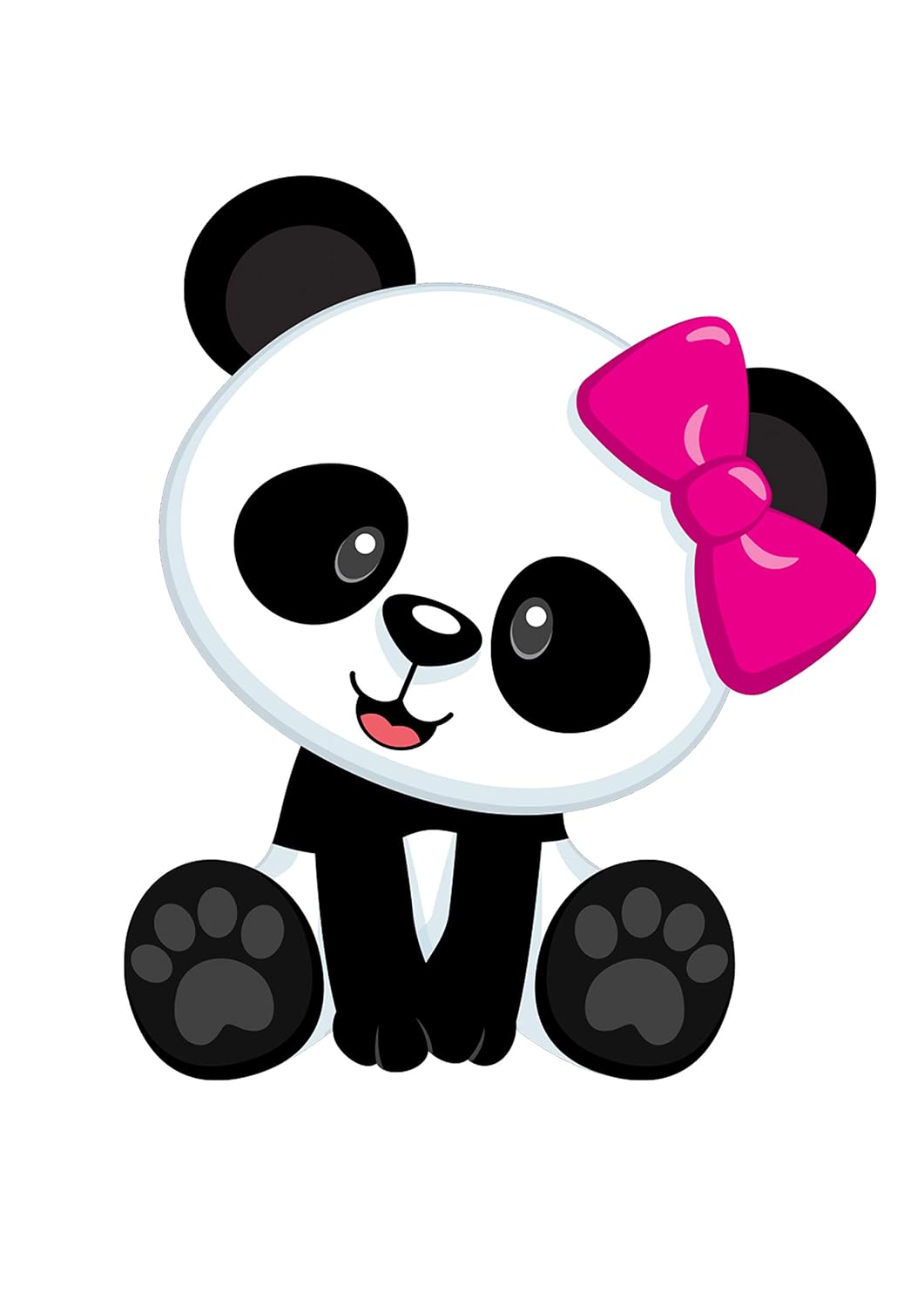 Panda Tortenaufleger