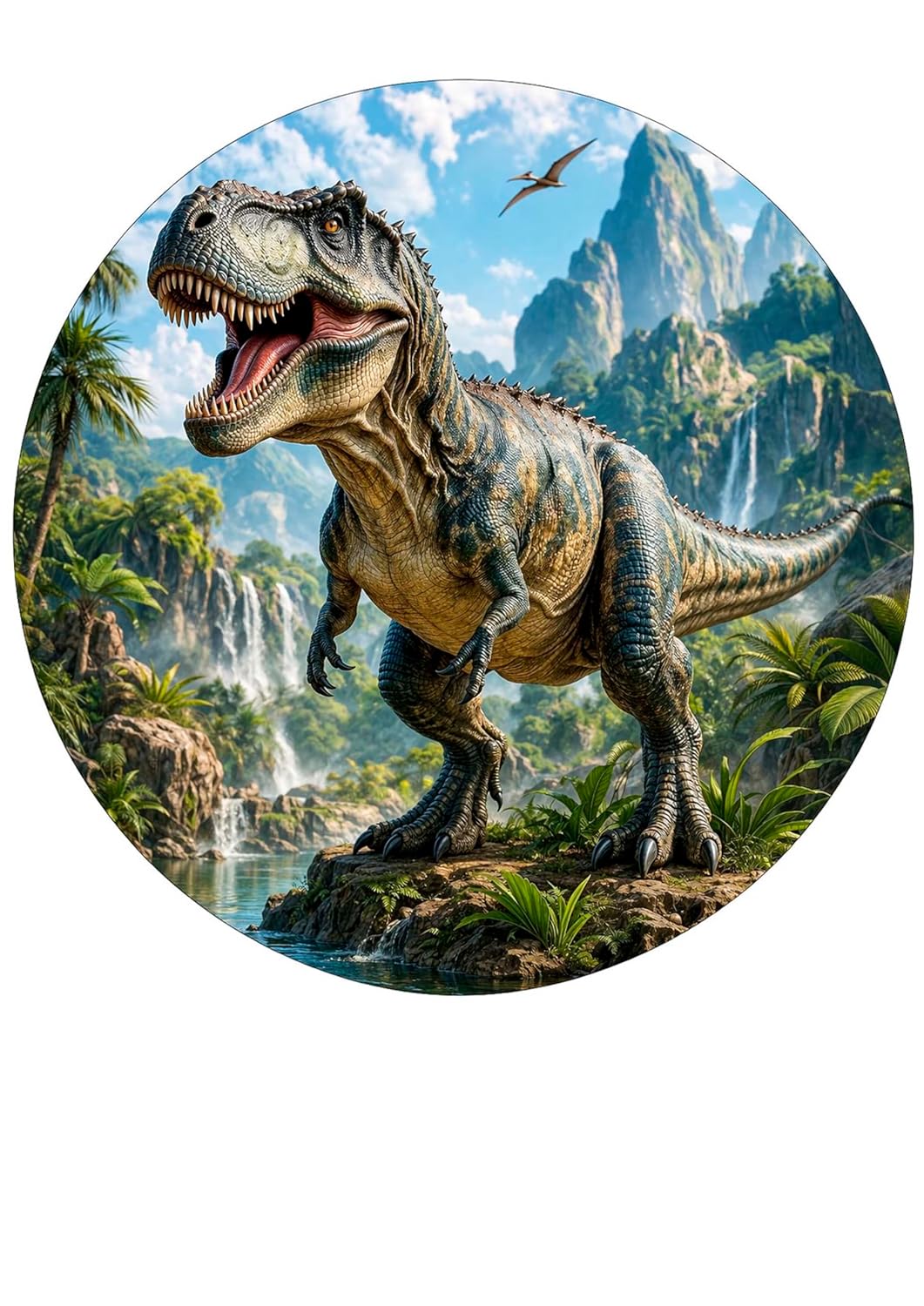 Dinosaurier ca. 20 cm Tortenaufleger